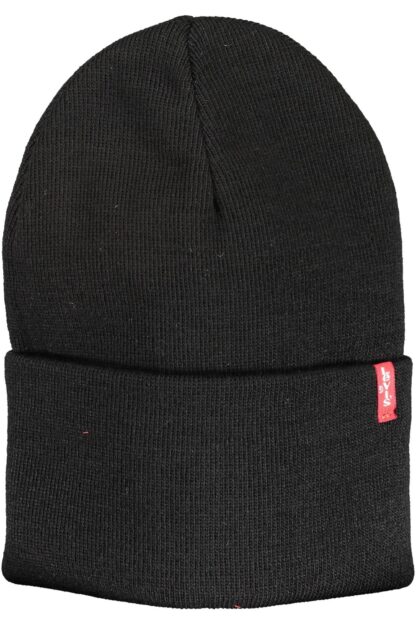 Levi's - Black Acrylic Men Cap