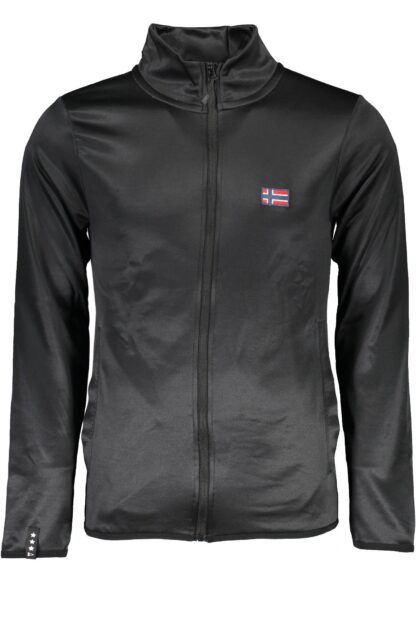 Norway 1963 - Black Polyester Men Sweater