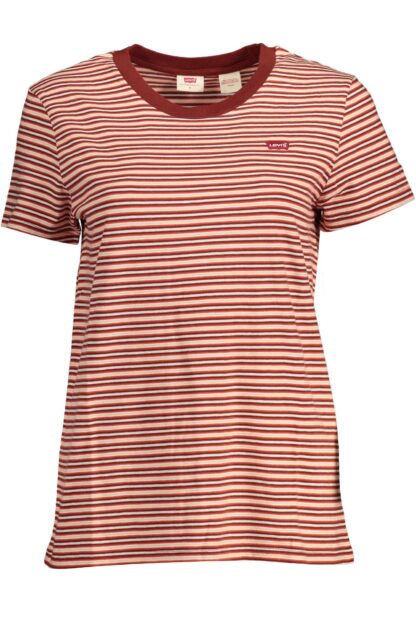 Levi's - Red Cotton Women T-Shirt