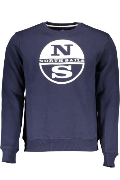 North Sails - Blue Cotton Men Sweater