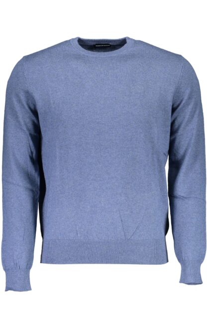 North Sails - Blue Cotton Men Sweater