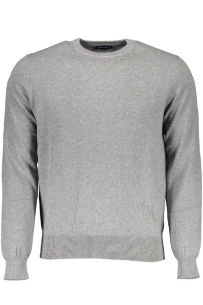 North Sails - Gray Cotton Men Sweater