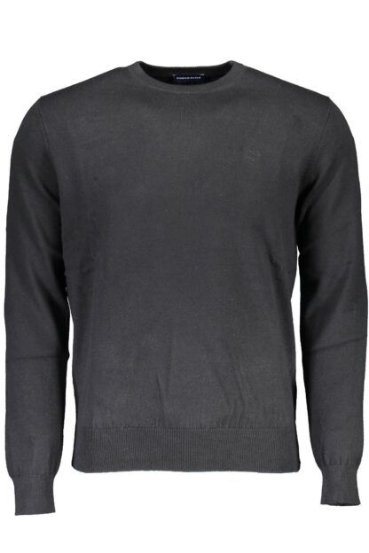 North Sails - Black Cotton Men Sweater