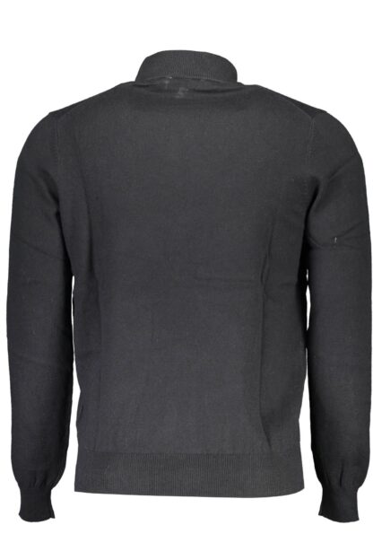 North Sails - Black Cotton Men Sweater