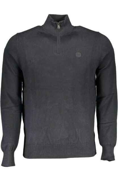 North Sails - Black Cotton Men Sweater