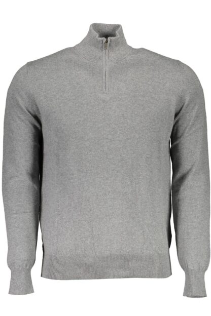 North Sails - Gray Cotton Men Sweater