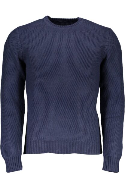 North Sails - Blue Cotton Men Sweater