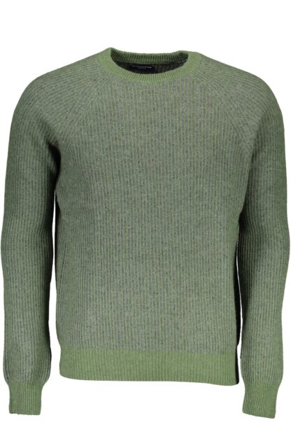 North Sails - Green Wool Men Sweater