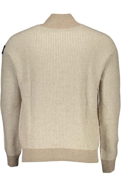 North Sails - Beige Wool Men Sweater