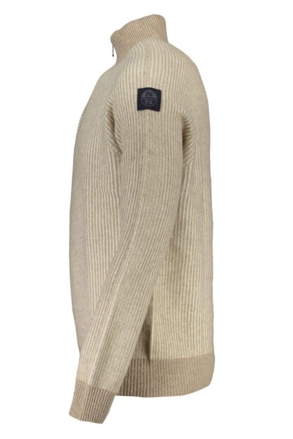 North Sails - Beige Wool Men Sweater