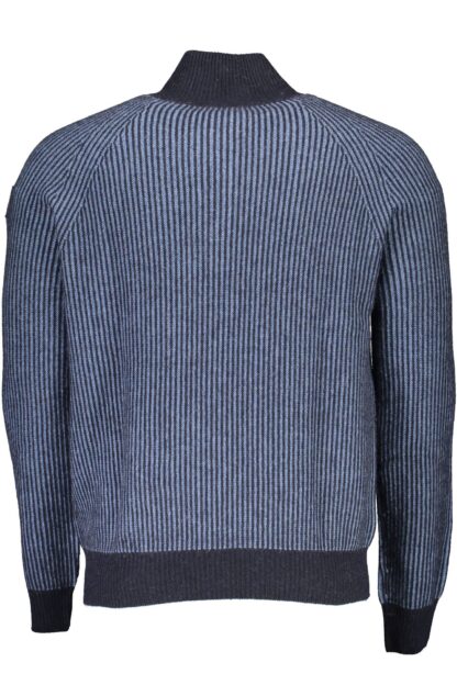 North Sails - Blue Wool Men Sweater