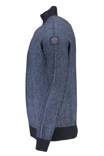 North Sails - Blue Wool Men Sweater