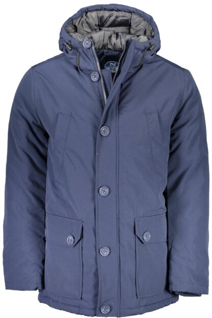 North Sails - Blue Polyester Men Jacket