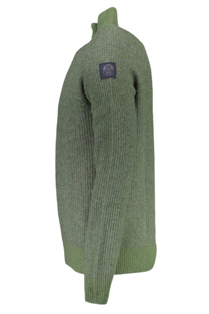 North Sails - Green Wool Men Sweater