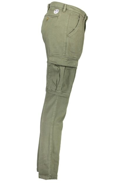 North Sails - Green Cotton Men Pant