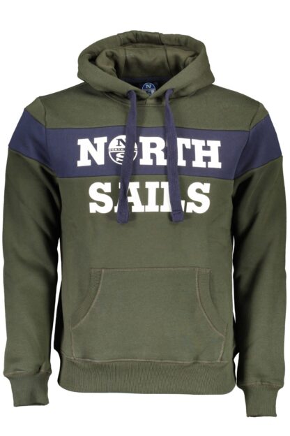 North Sails - Green Cotton Men Sweater