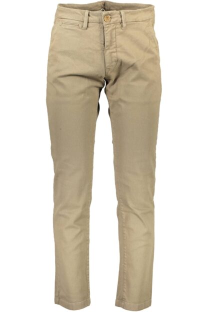 North Sails - Beige Cotton Men Pant