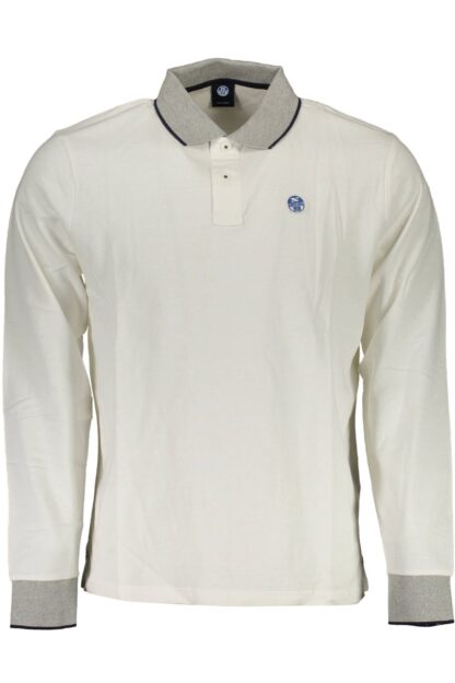 North Sails - White Cotton Men Polo Shirt