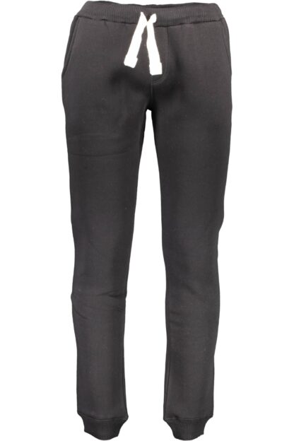 North Sails - Black Cotton Men Sports Trousers