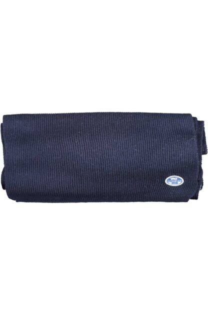 North Sails - Blue Cotton Men Scarf