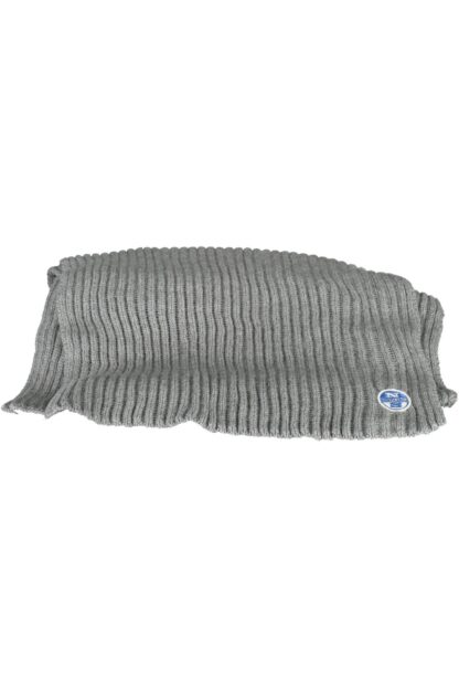 North Sails - Gray Cotton Men Scarf