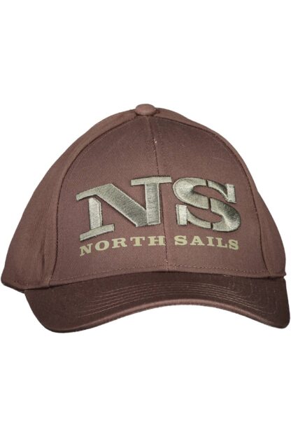 North Sails - Brown Cotton Men Cap