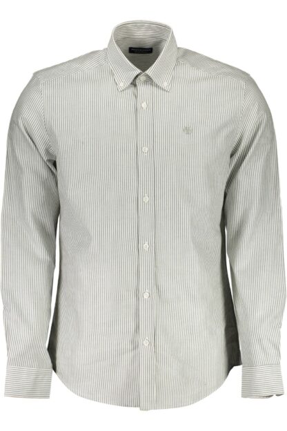 North Sails - Gray Cotton Men Shirt