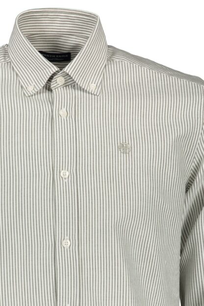 North Sails - Gray Cotton Men Shirt