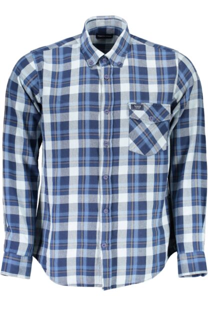 North Sails - Blue Cotton Men Shirt