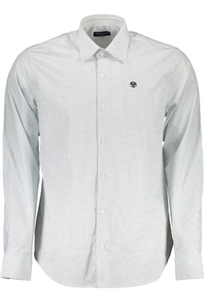 North Sails - White Cotton Men Shirt