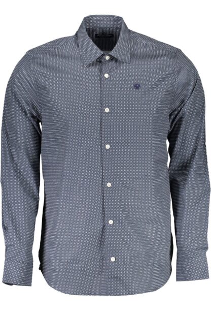 North Sails - Blue Cotton Men Shirt