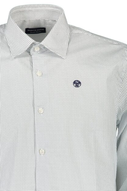 North Sails - White Cotton Men Shirt