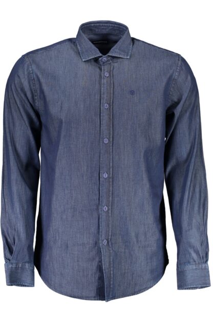 North Sails - Blue Cotton Men Shirt