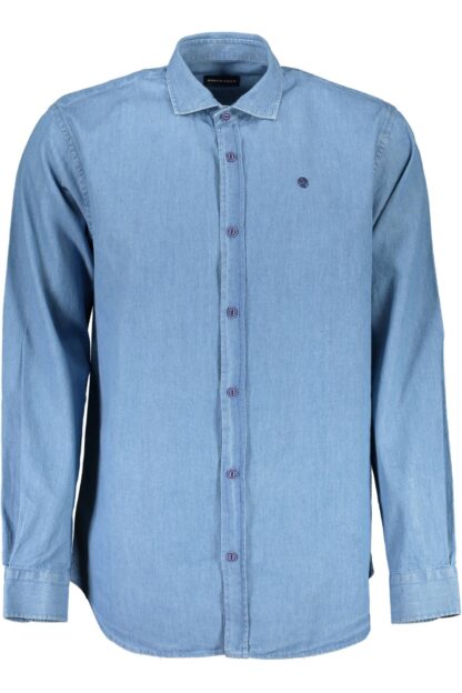 North Sails - Light Blue Cotton Men Shirt