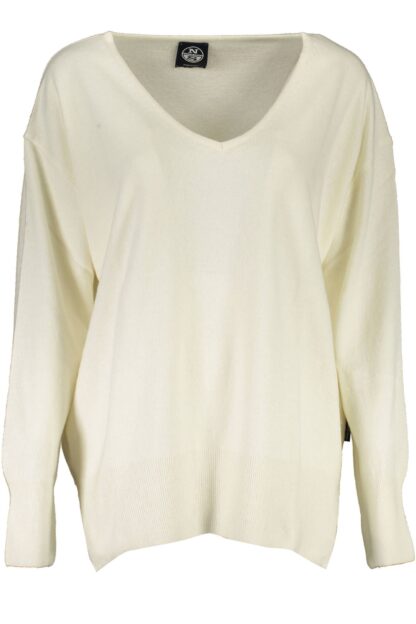 North Sails - White Wool Women Sweater