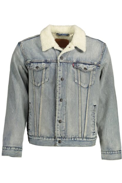 Levi's - Light Blue Cotton Men Jacket