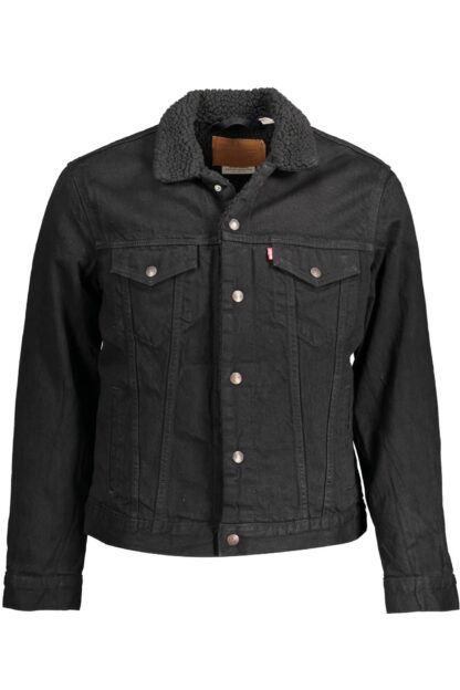 Levi's - Black Cotton Men Jacket