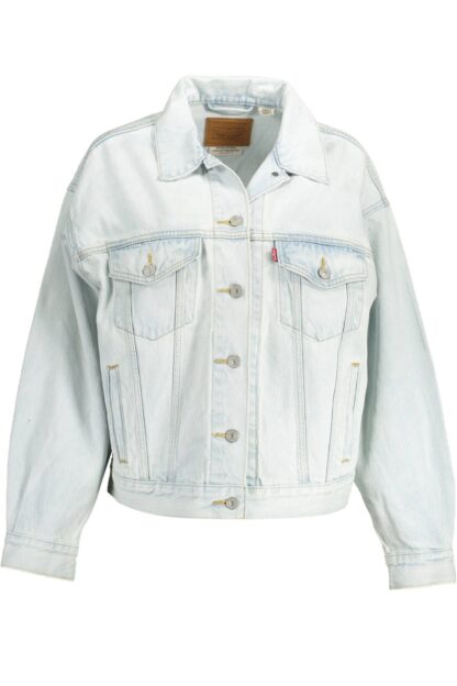 Levi's - Light Blue Cotton Women Jacket