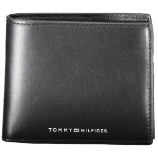 Tommy Hilfiger - Black Leather Men Wallet