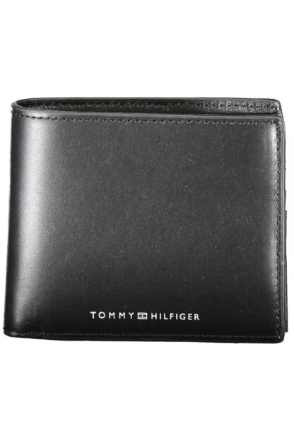 Tommy Hilfiger - Black Leather Men Wallet