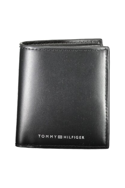 Tommy Hilfiger - Black Leather Men Wallet