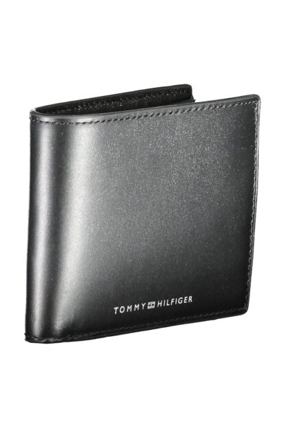 Tommy Hilfiger - Black Leather Men Wallet