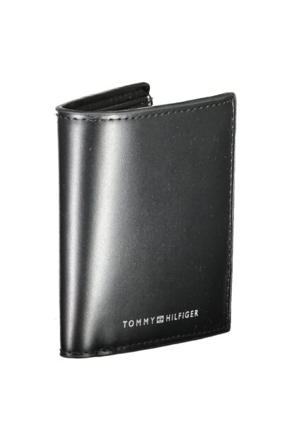 Tommy Hilfiger - Black Leather Men Wallet