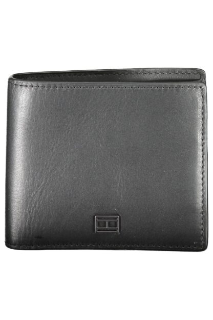 Tommy Hilfiger - Black Leather Men Wallet