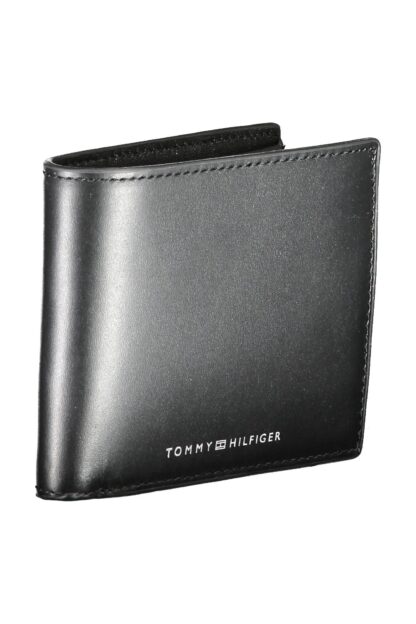 Tommy Hilfiger - Black Leather Men Wallet