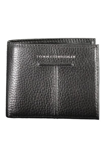 Tommy Hilfiger - Black Leather Men Wallet