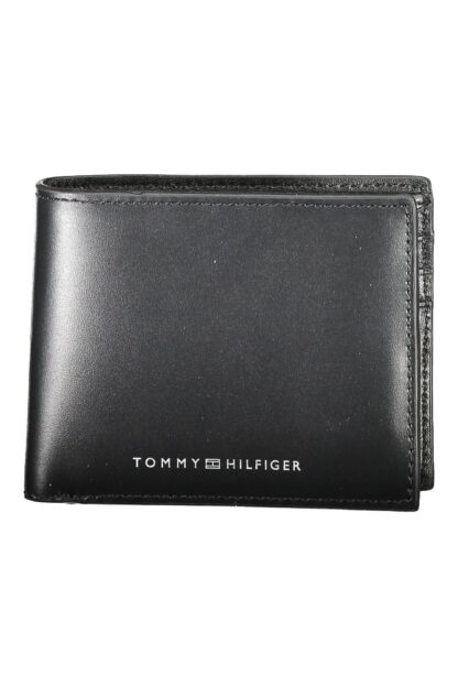 Tommy Hilfiger - Black Leather Men Wallet