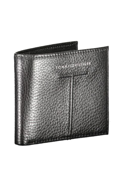 Tommy Hilfiger - Black Leather Men Wallet