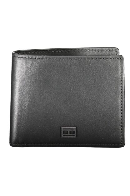 Tommy Hilfiger - Black Leather Men Wallet