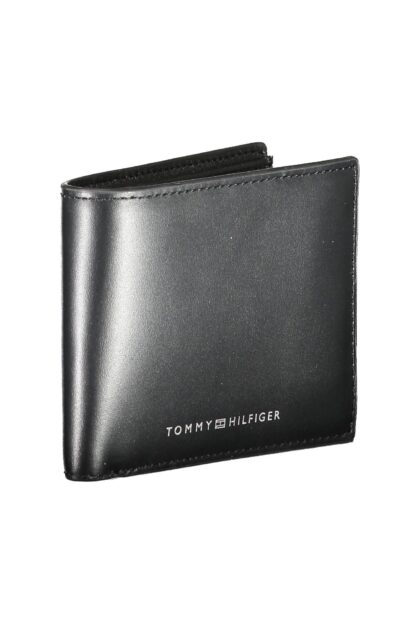 Tommy Hilfiger - Black Leather Men Wallet